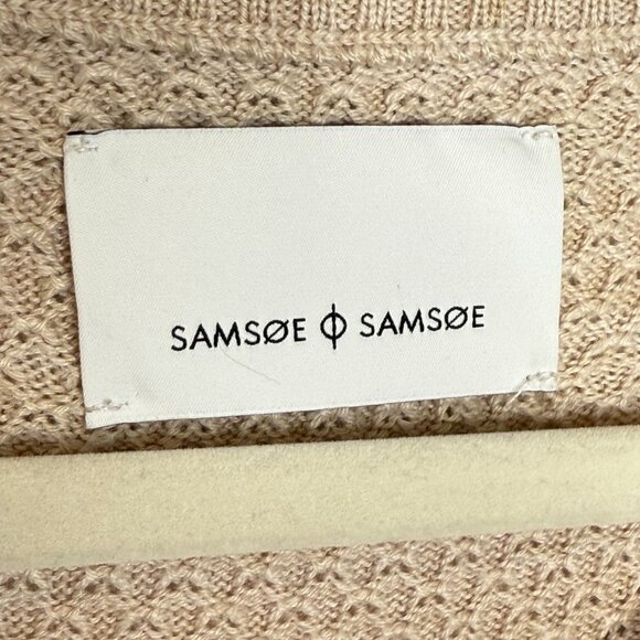 Samsoe Womens Button-Down Knit Cardigan Sweater, S - Picture 8 of 11
